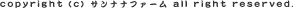 Copyright (C) 2010 沖縄で週末農業を楽しみ、半農生活を目指す農業ブログのサンナナファーム all right reserved.
