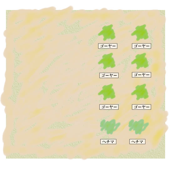 2010年3月27日　野菜畑B区