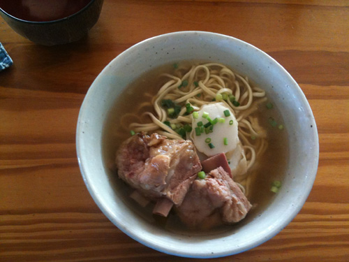 ソーキそば