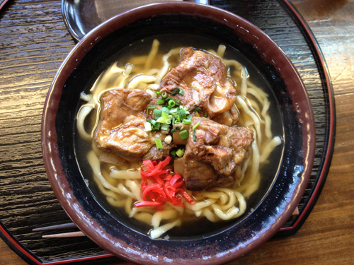 ソーキそば（並）７００円